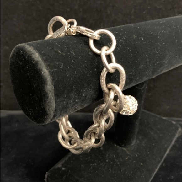 New Arrival 💜Collector John Wind chain bracelet with CZ charm - Picture 4 of 6